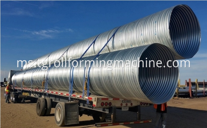 Spiral Corrugated Pipe Machine